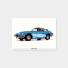 Lamina A4 - Datsun 240Z 1969