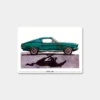 Lamina A4 - Ford Mustang Fast Back Bullit 1968
