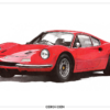 Lamina A4 - Dino 206 GT