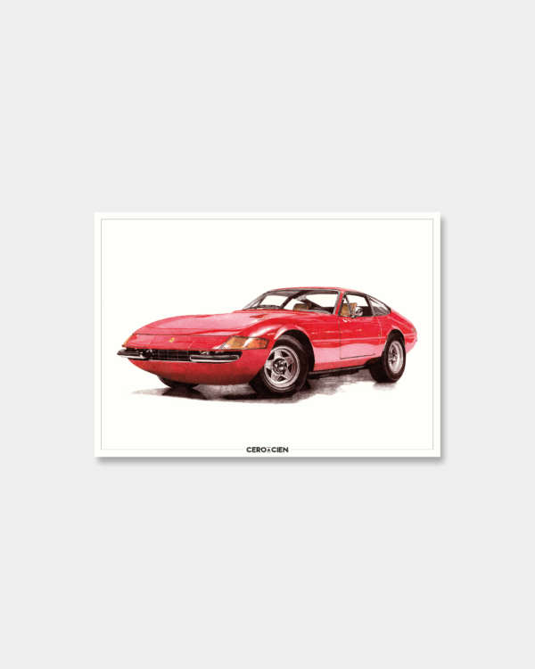 Lamina A4 - Ferrari Daytona