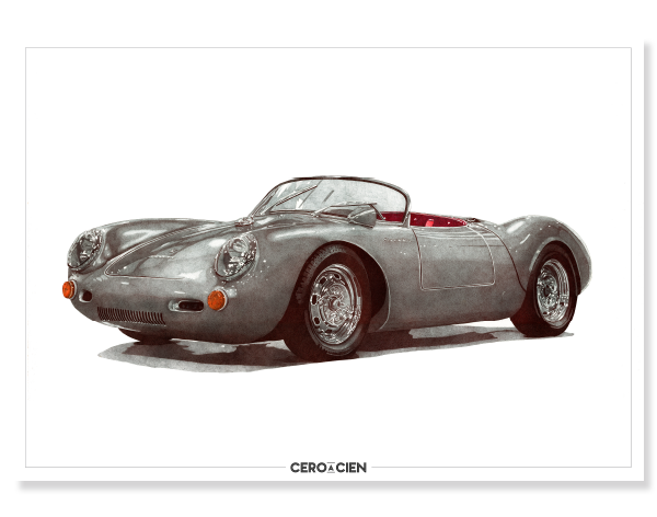 Lamina A4 - Porsche 550