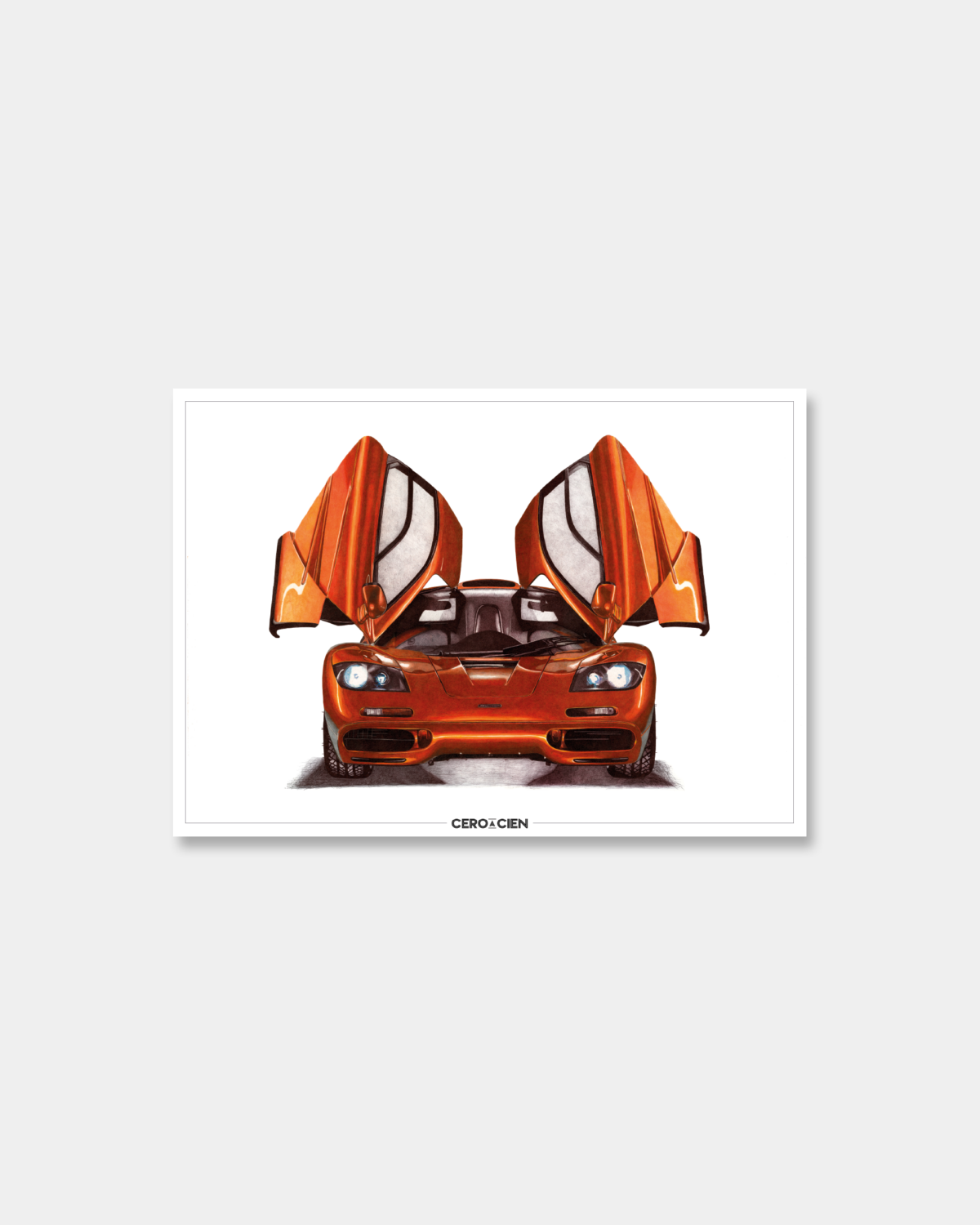 Lamina A4 - McLaren F1
