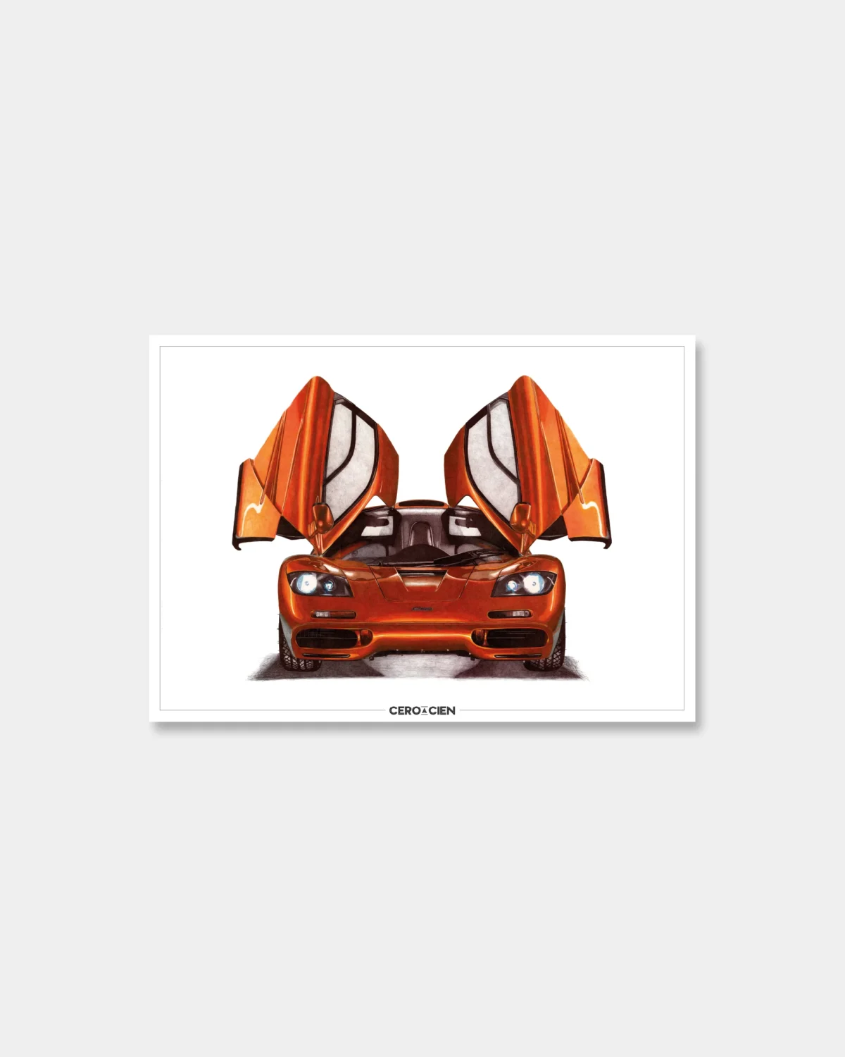 Lamina A4 - McLaren F1