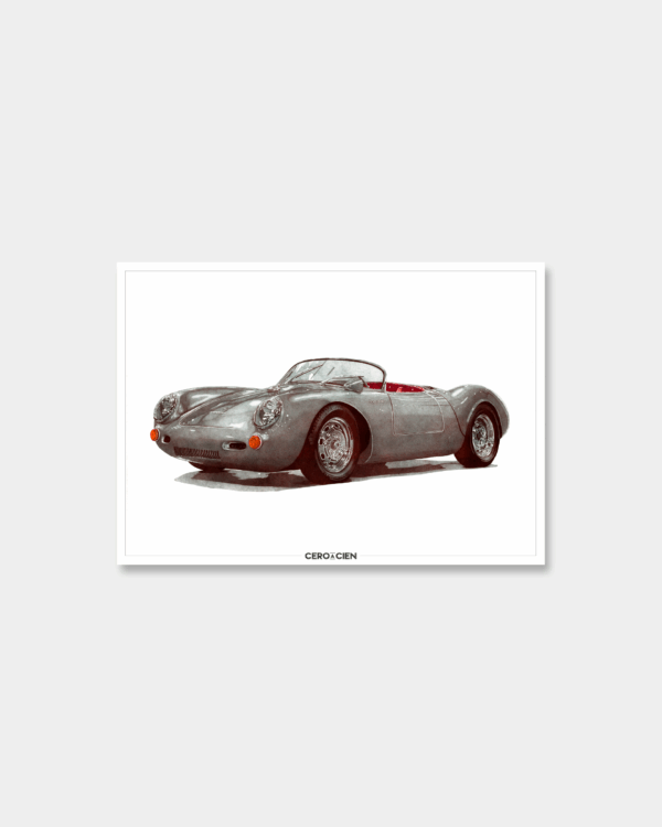 Lamina A4 - Porsche 550
