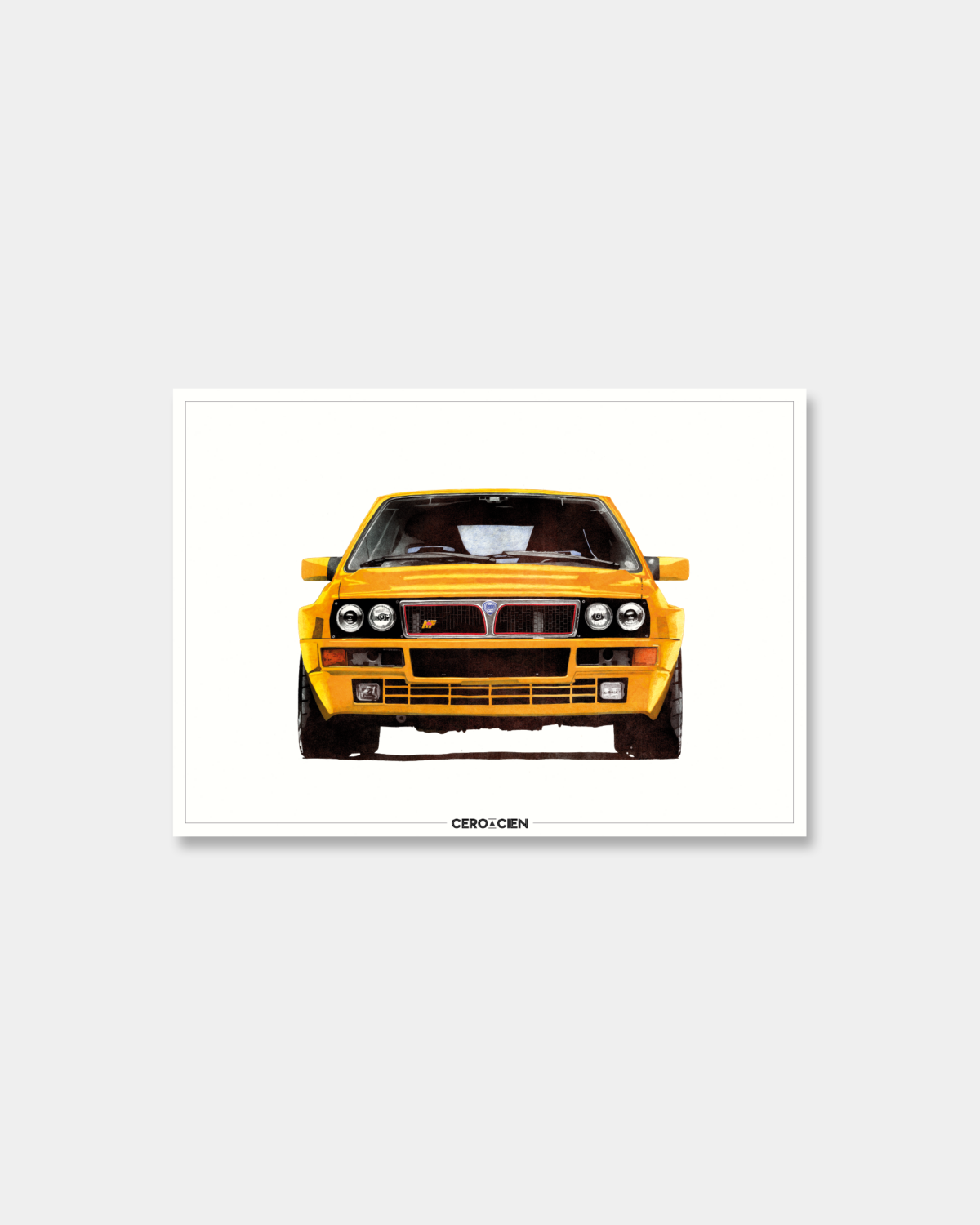 Lamina A4 - Lancia Delta Integrale Evo 2 1993
