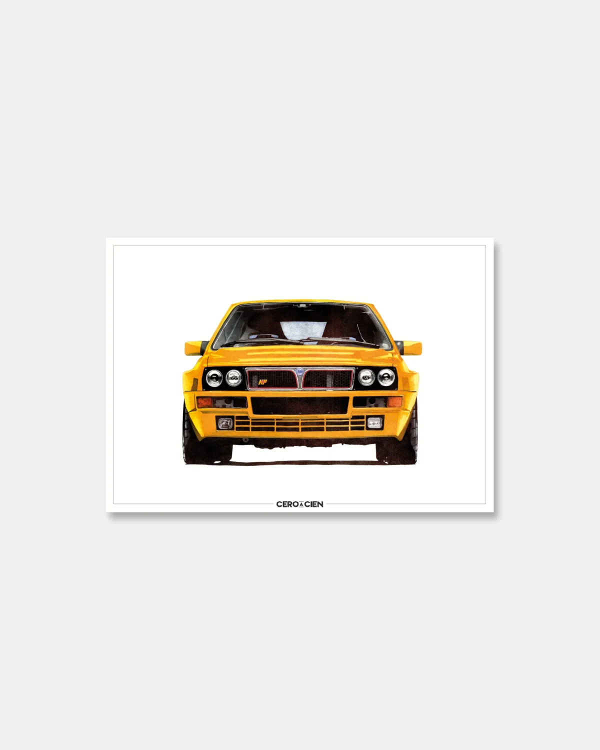 Lamina A4 - Lancia Delta Integrale Evo 2 1993