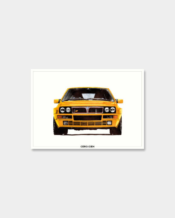 Lamina A4 - Lancia Delta Integrale Evo 2 1993
