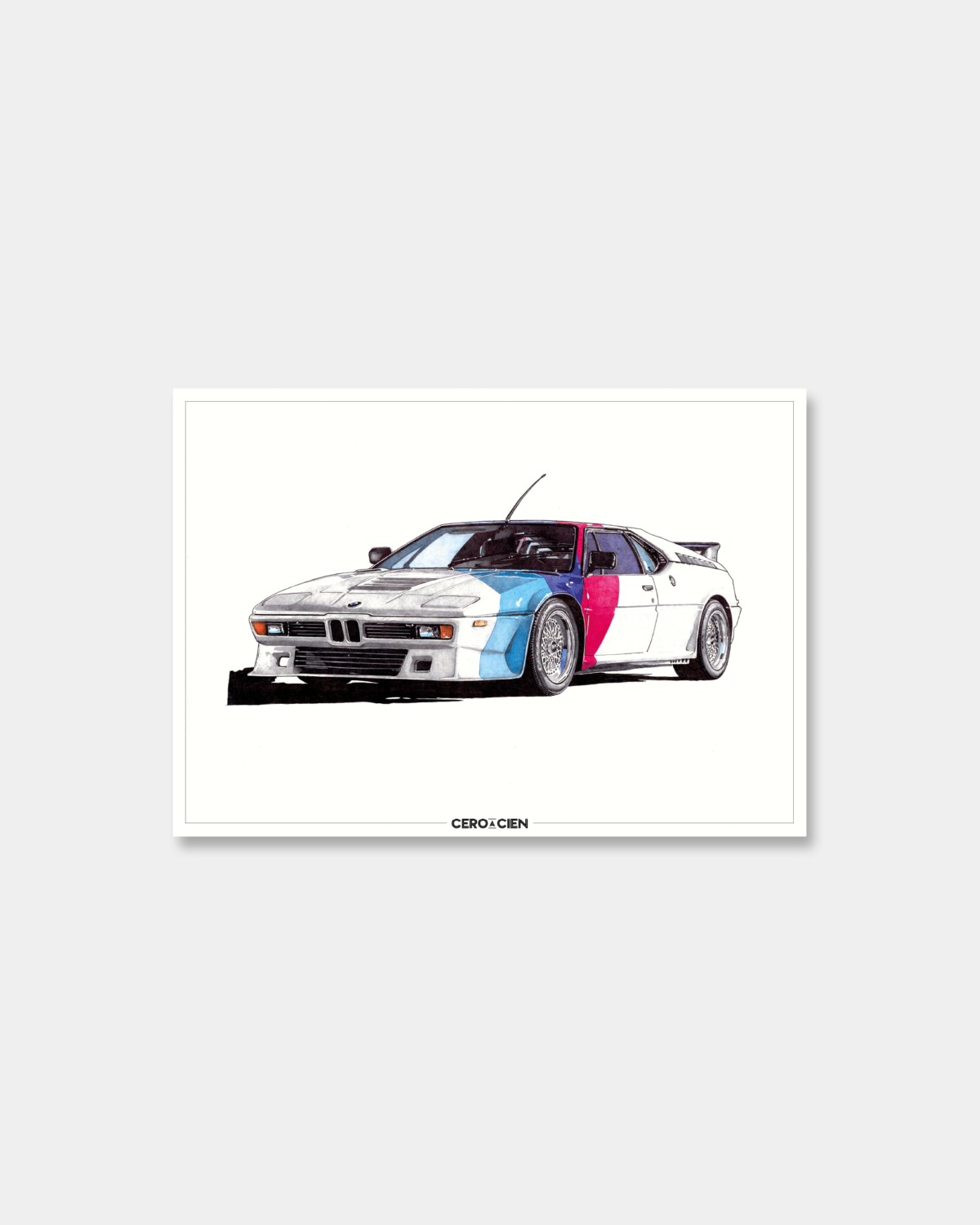 Lamina A4 - BMW M1