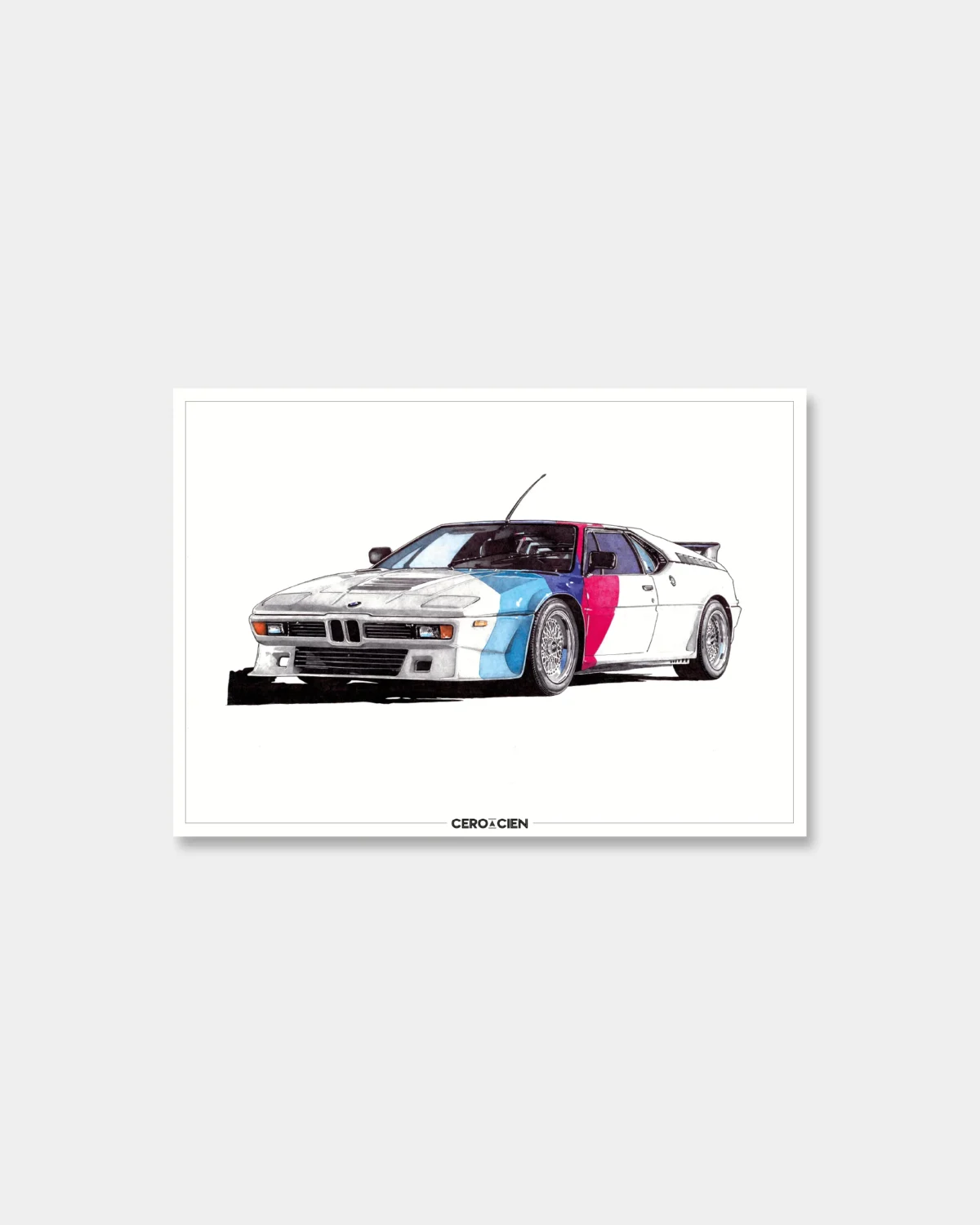 Lamina A4 - BMW M1