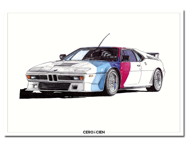 Lamina A4 - BMW M1