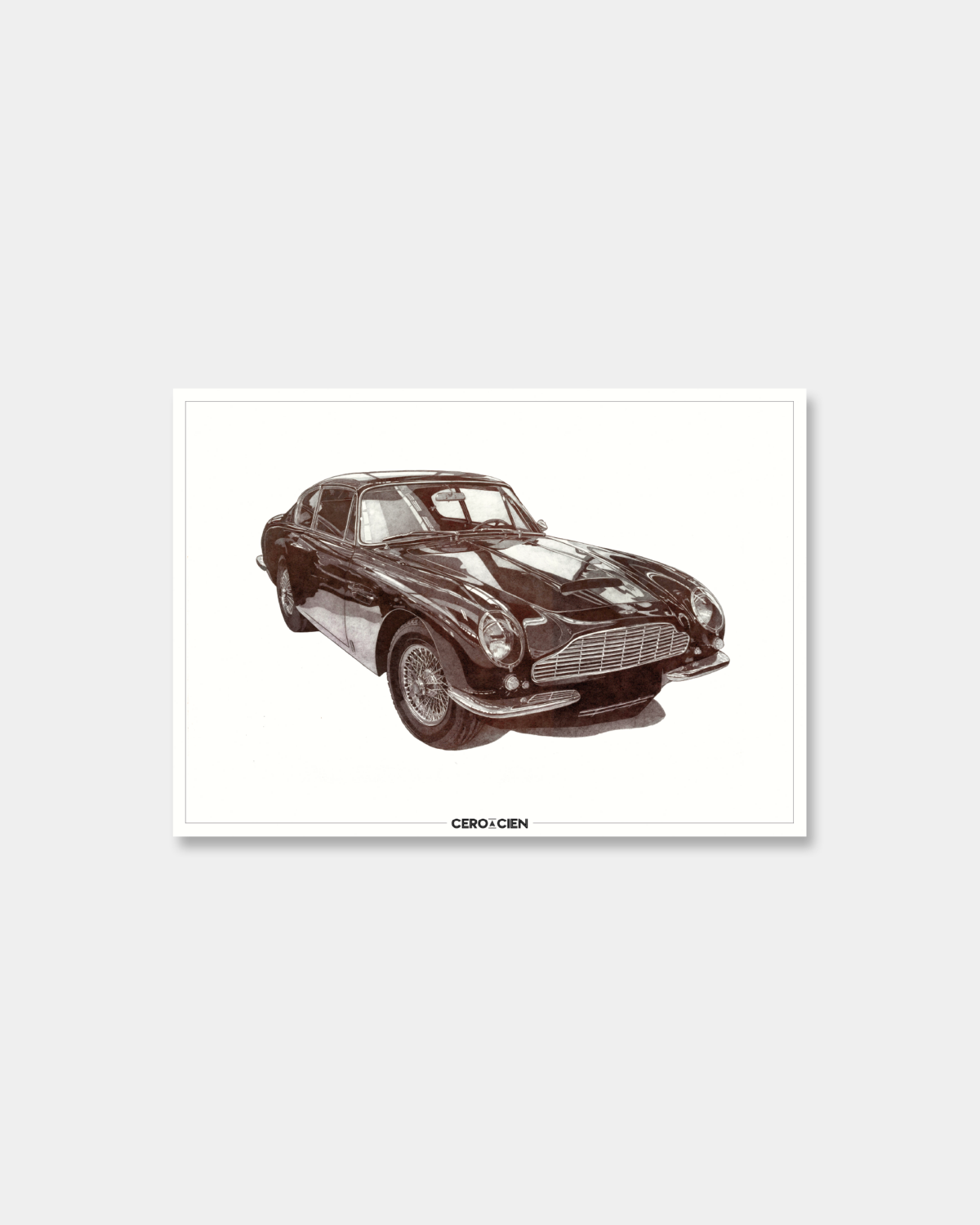 Lamina A4 - ASTON MARTIN DB6