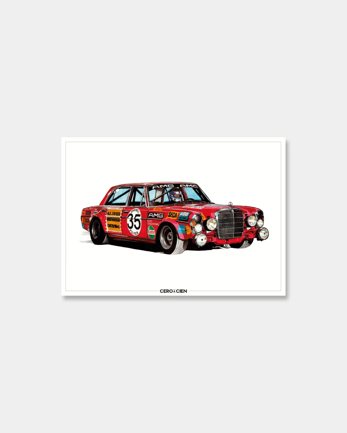Lamina A4 - AMG (RED PIG)