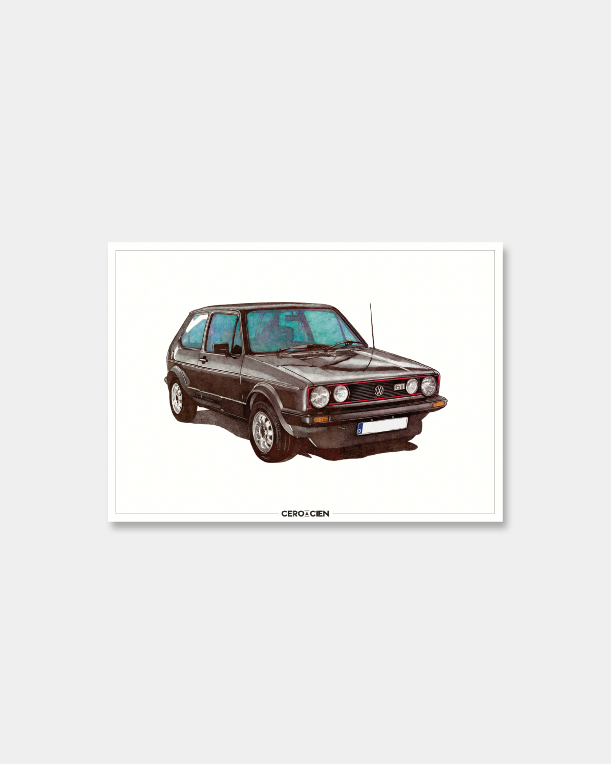 Lamina A4 - Golf GTI