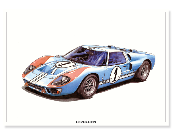 Lamina A4 - GT40