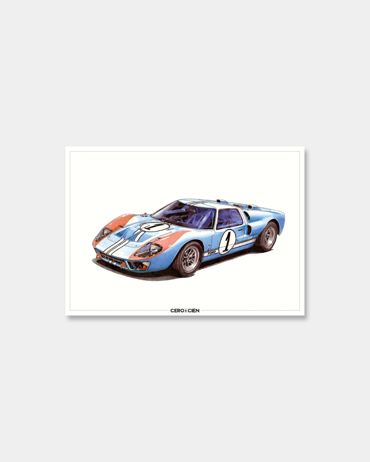 Lamina A4 - GT40