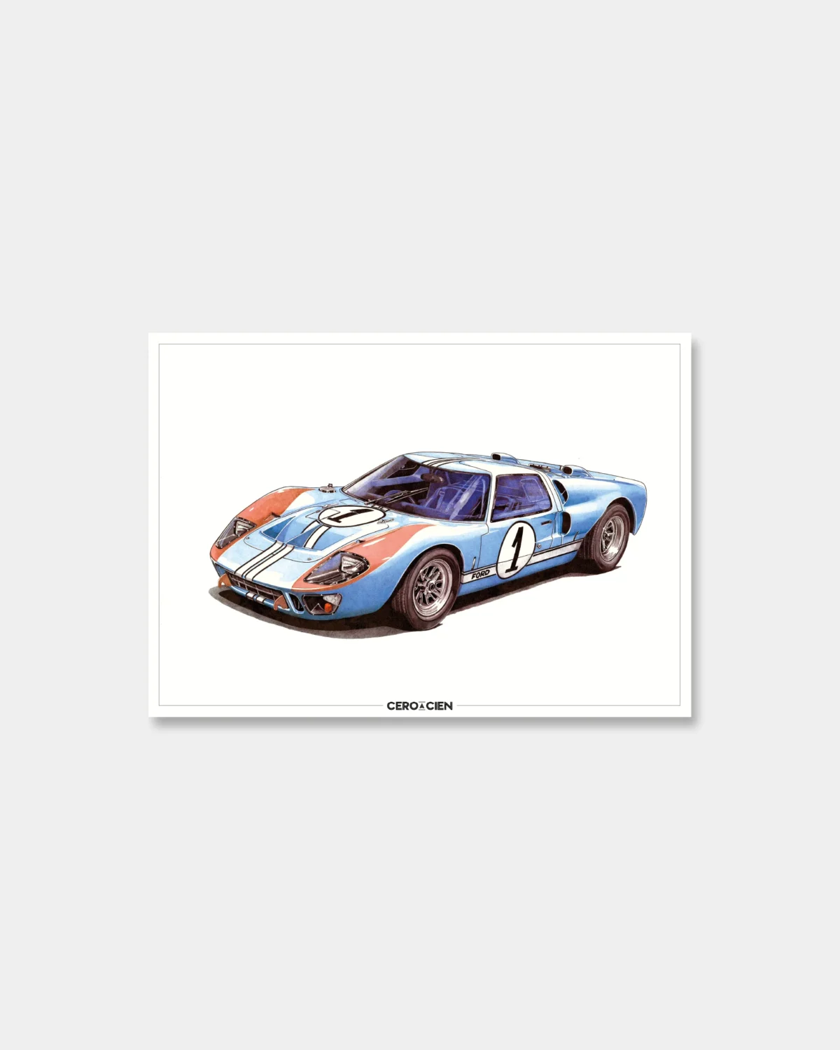 Lamina A4 - GT40
