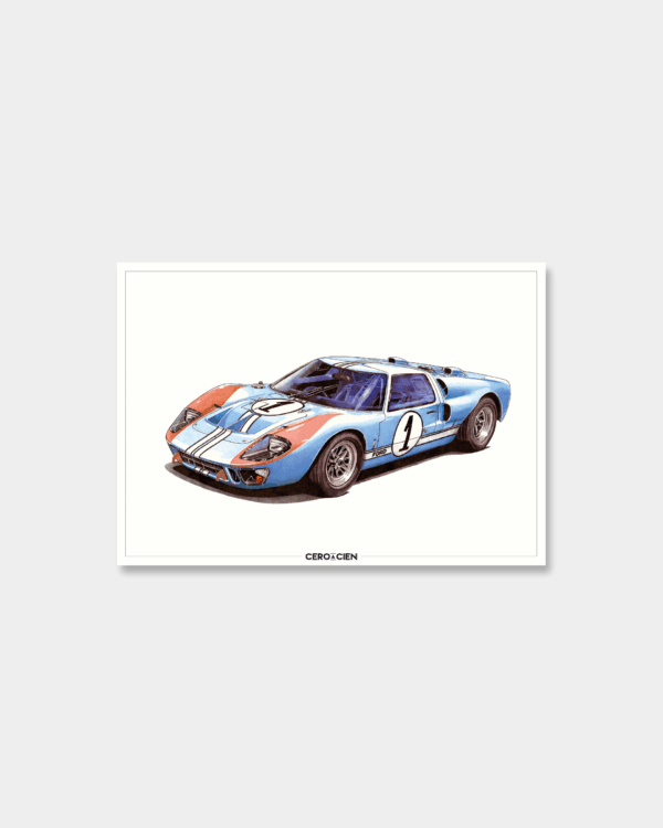 Lamina A4 - GT40
