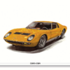 Lamina A4 - Lamborghini Miura