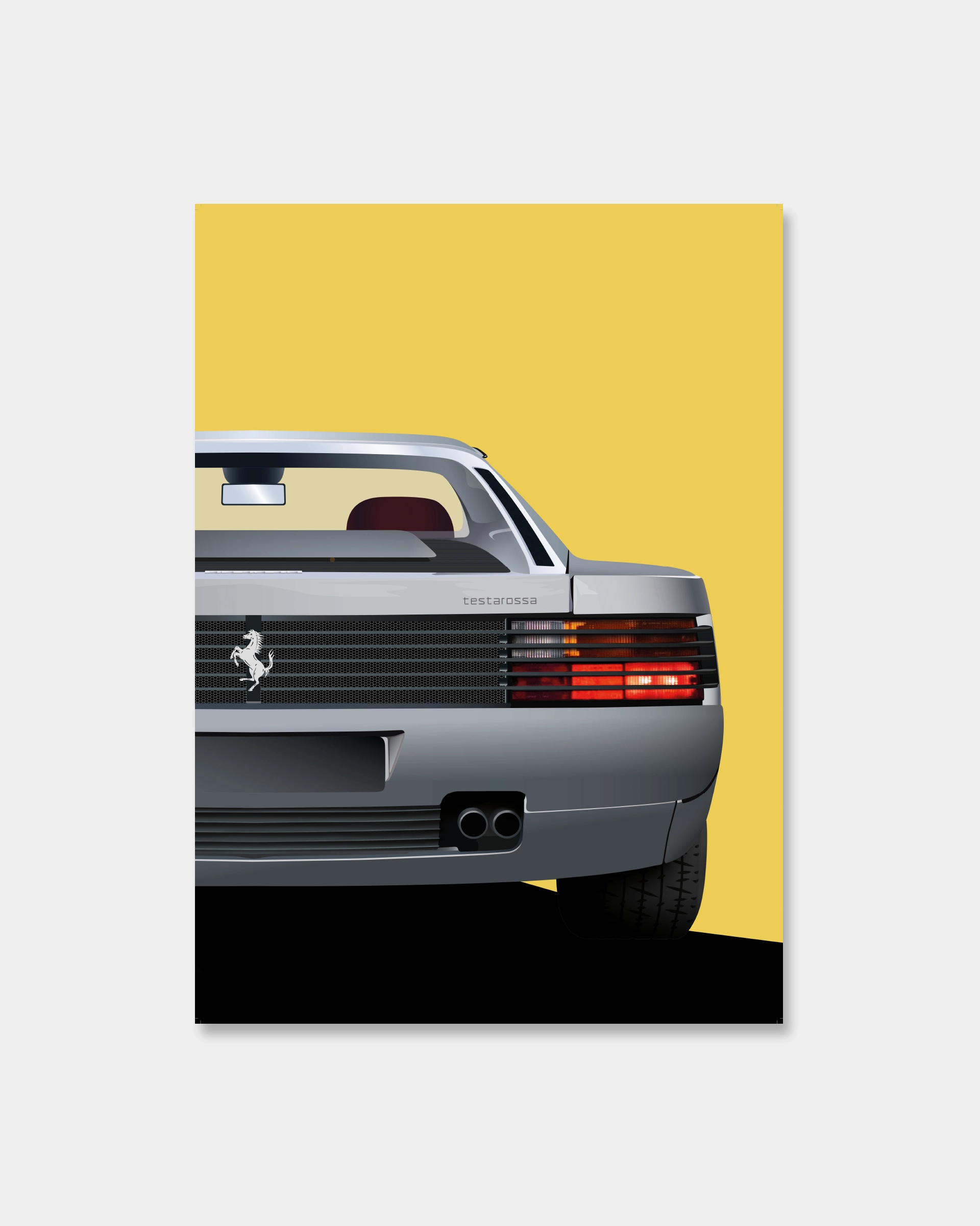 Ferrari Testarossa - Amarillo