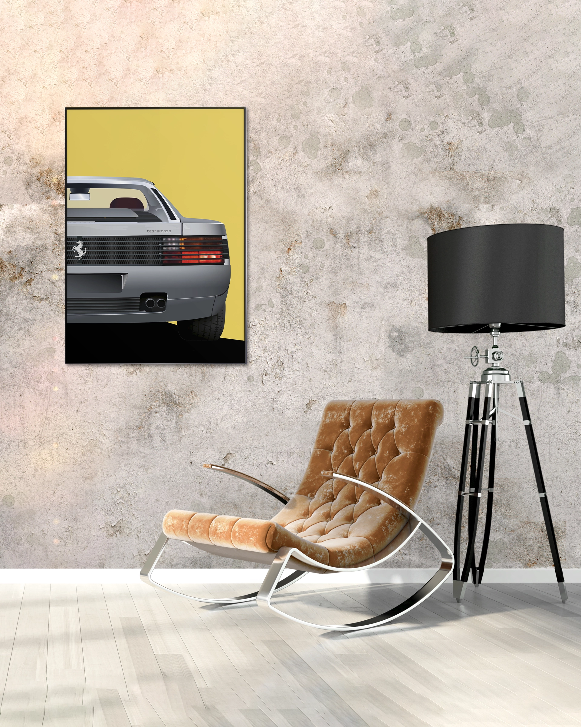 Ferrari Testarossa - Amarillo - Imagen 2