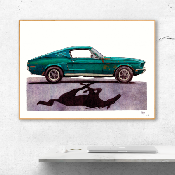 Ford Mustang Fastback Bullitt 1969 - Imagen 3