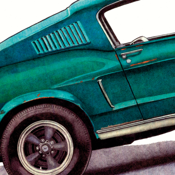 Ford Mustang Fastback Bullitt 1969 - Imagen 2