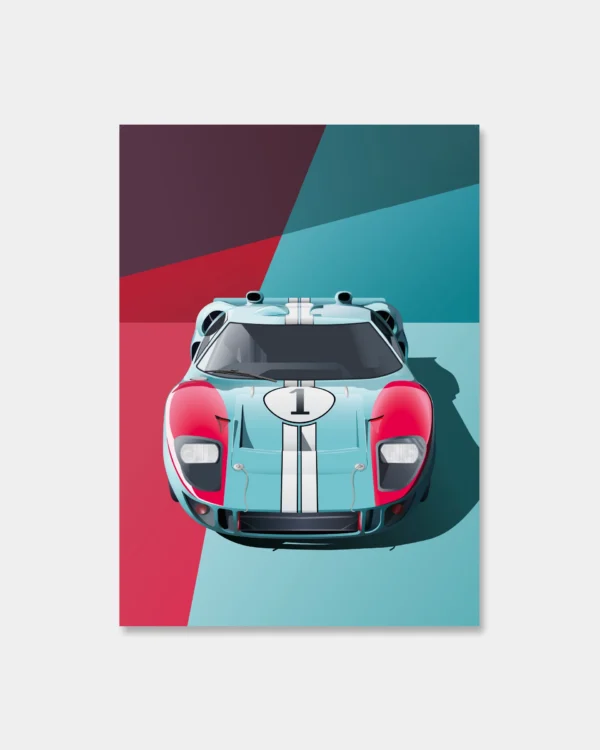 Ford GT40 - Rosa