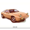 Lamina A4 - Porsche 928