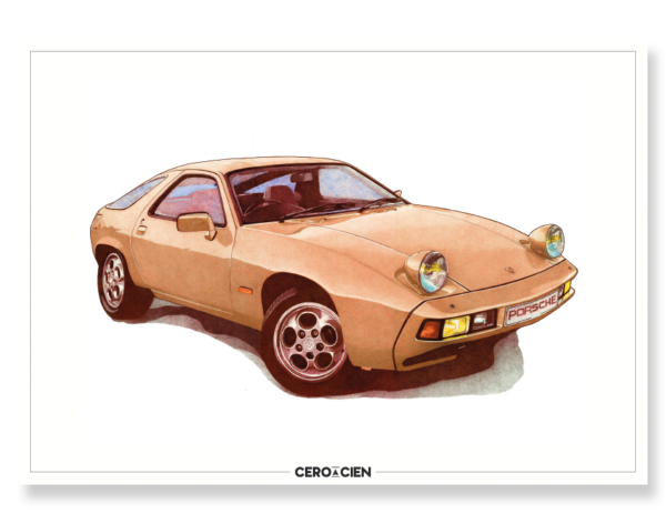 Lamina A4 - Porsche 928