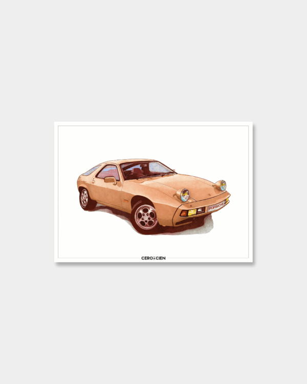 Lamina A4 - Porsche 928