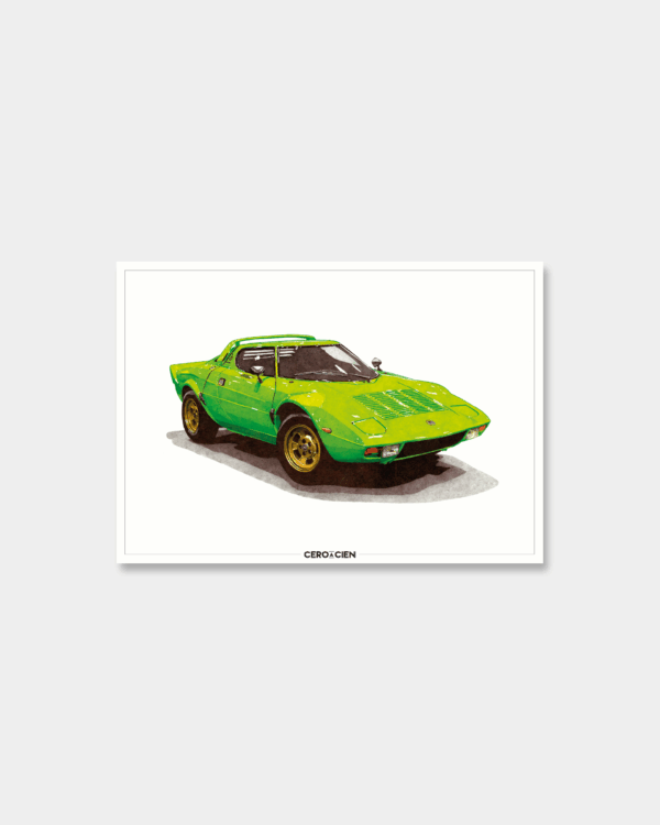Lamina A4 - Lancia Stratos