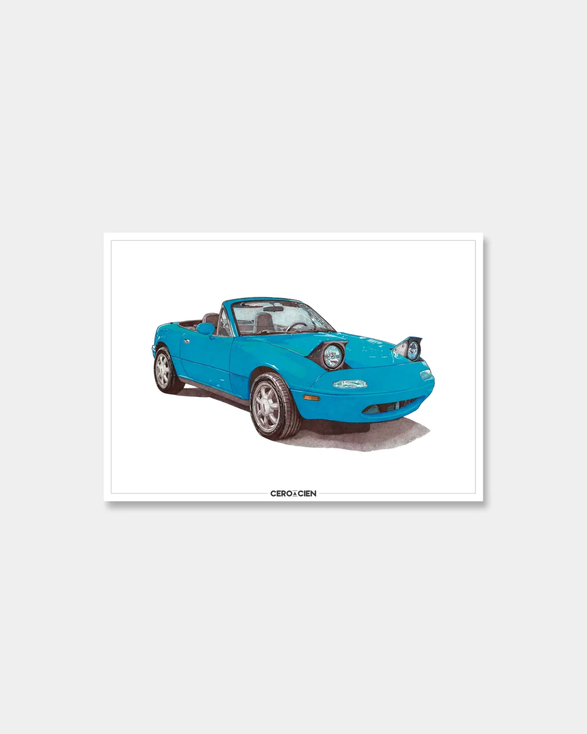Lamina A4 - Mazda MX5 - NA