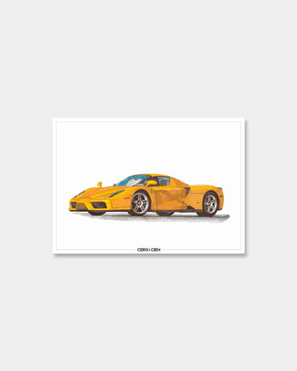 Lamina A4 - Ferrari Enzo