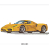 Lamina A4 - Ferrari Enzo