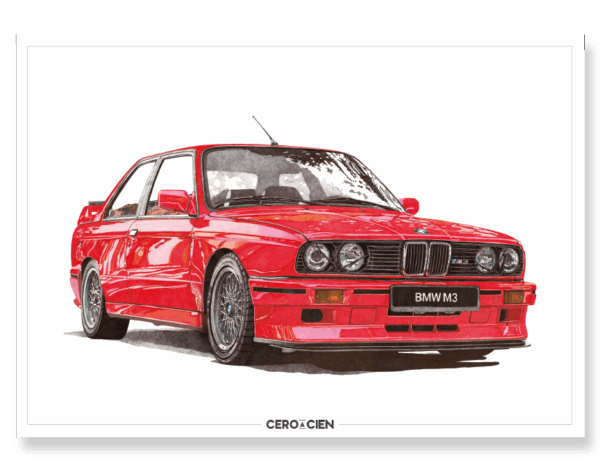 Lamina A4 - BMW M3 E30
