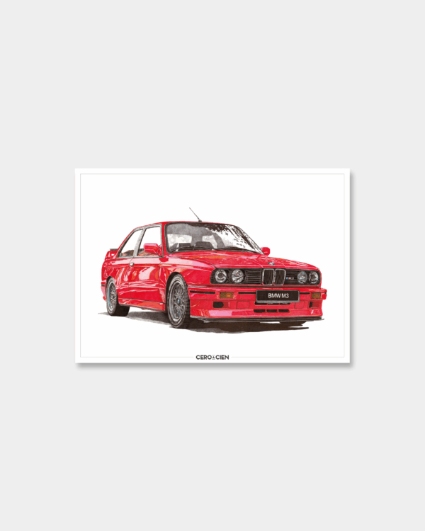 Lamina A4 - BMW M3 E30