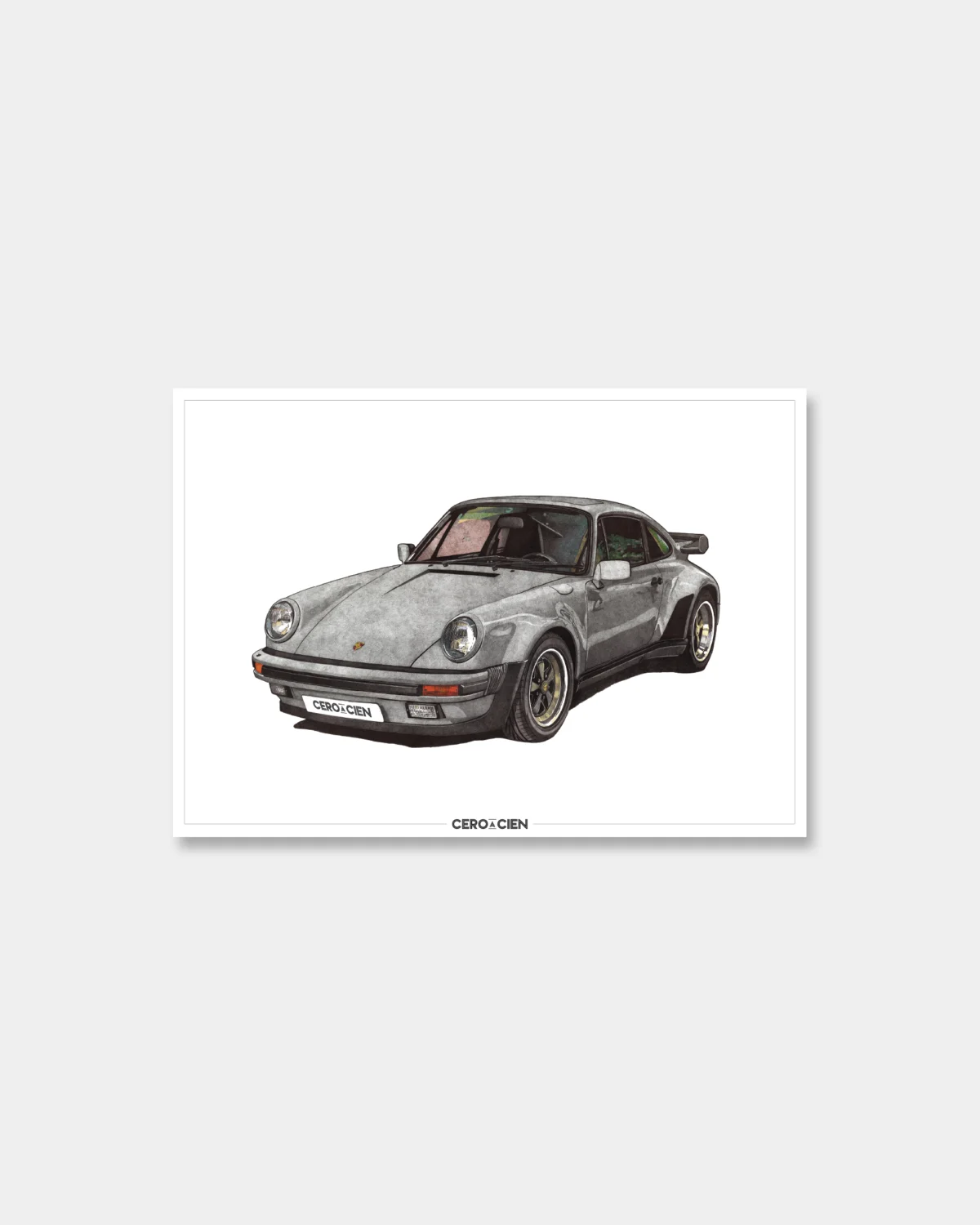 Lamina A4 - Porsche 911 Turbo