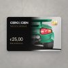 Tarjeta regalo de CERO A CIEN de 25 euros