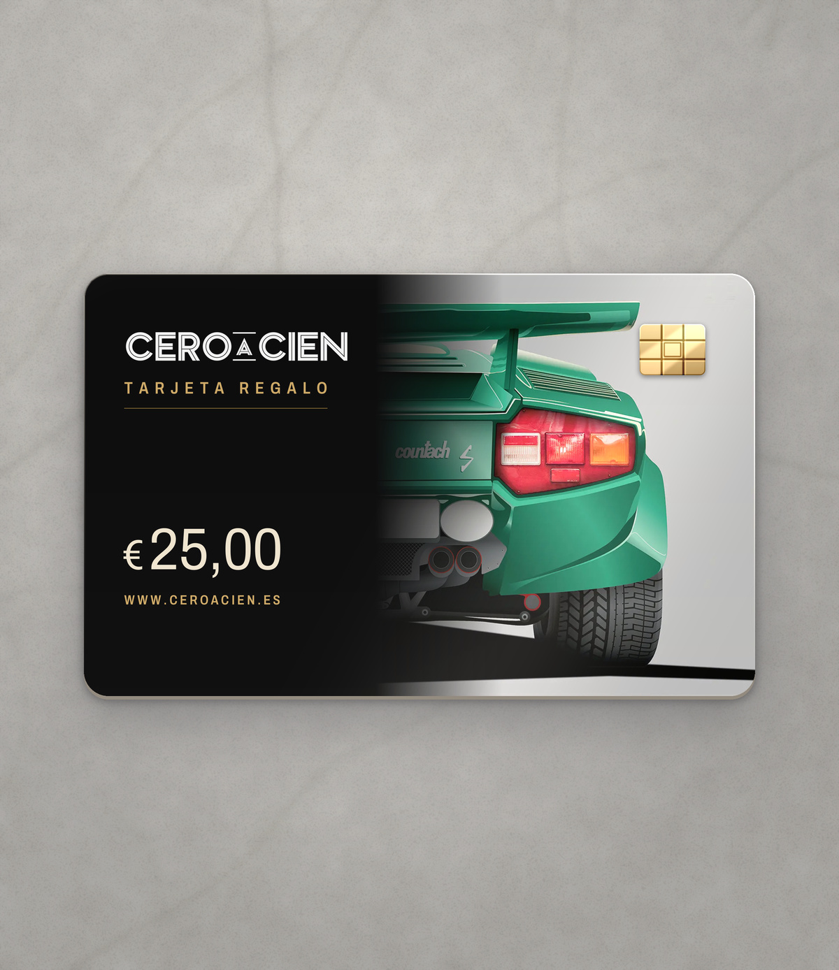 Tarjeta regalo de CERO A CIEN de 25 euros